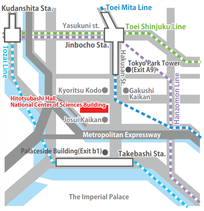 Venue access map